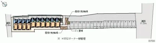 ★手数料０円★加古川市尾上町口里 月極駐車場
